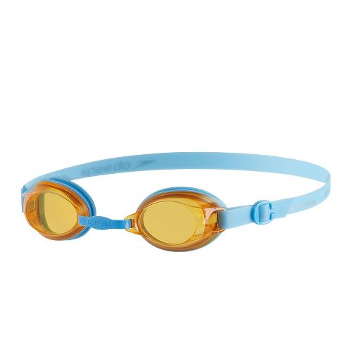Очки для плавания SPEEDO Jet Jr, детские, Цвет очков/линз Голубой/Оранжевый Очки для плавания SPEEDO Jet Jr, детские, Цвет очков/линз Голубой/Оранжевый